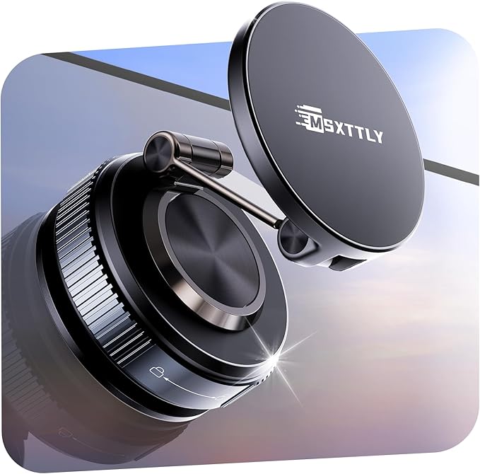 Car Phone Holder Magnetic Phone Mount for Car 360°Adjustable 2026 Phone Holders for Your Car Travel Gifts Cell Phone Car Mount Compatible for iPhone 17 Pro Max 16 15 14 13 12 Air Plus
