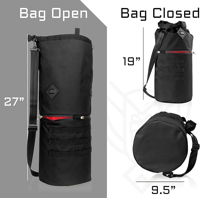 Xtreme Sight Line ~ AQUA RT Faraday Dry Bag ~ Water-Proof Faraday Dry Bag for Laptops, Tablets, and Mid-Size Electronics ~ Tracking/Hacking Defense ~ Black