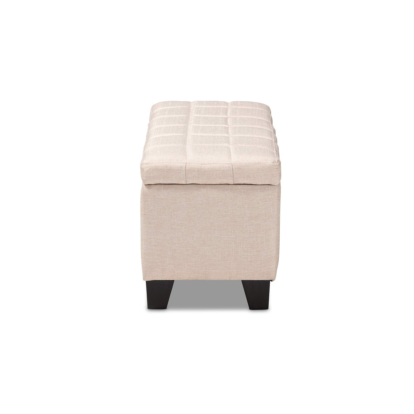 Baxton Studio Ottomans, One Size, Beige
