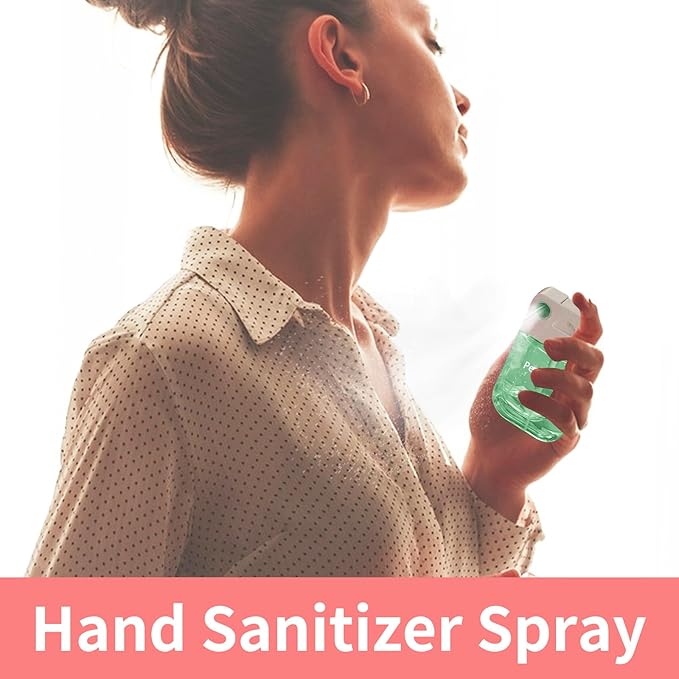 PeppyHands Hand Sanitizer, Hand Sanitizer Spray, Hydrating Spray for Hand, Portable Sanitizer spray Set ﻿for Travel Size, 500-Sprays Each Multi-Flavor (Watermelon)