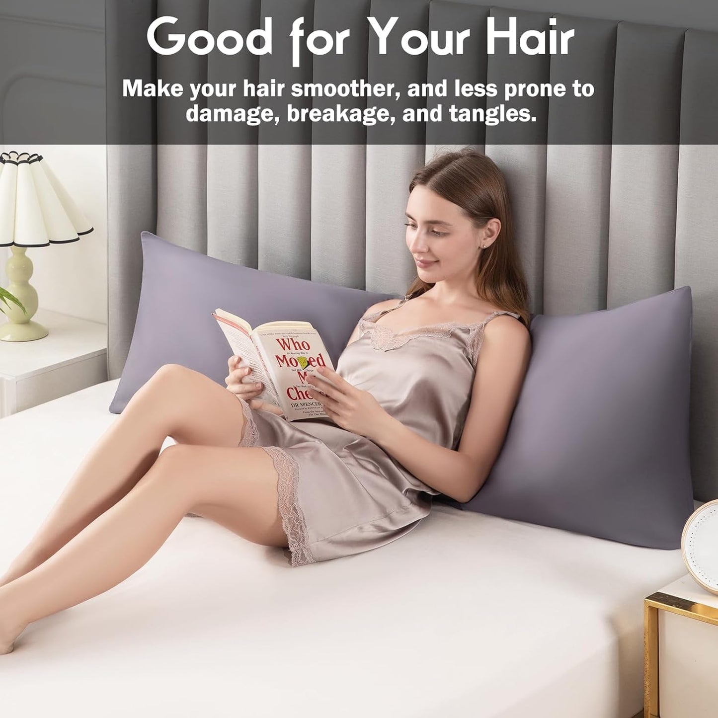 Body Pillowcase with Zipper + Zippered Mattress Encasement Queen