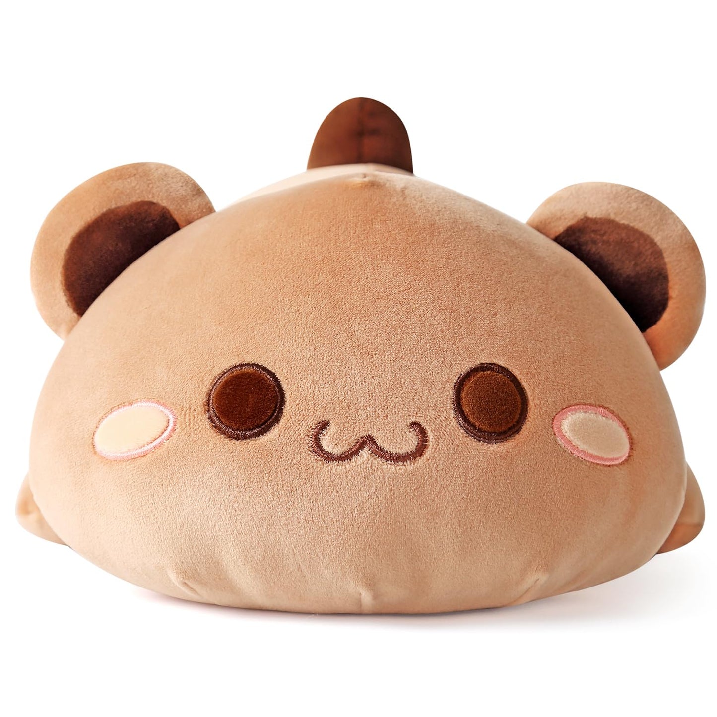 Onsoyours Cute Bear Plush Toy Stuffed Animal Bear Soft Anime Plush Pillow for Kids (Brown Bear, 12")
