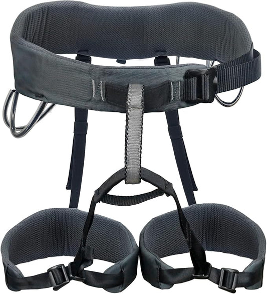 NewDoar Climbing Harness, Mountaineering Rock Climbing Harness, Half Body Harness for Rappelling Fire Rescuing Tree Climbing