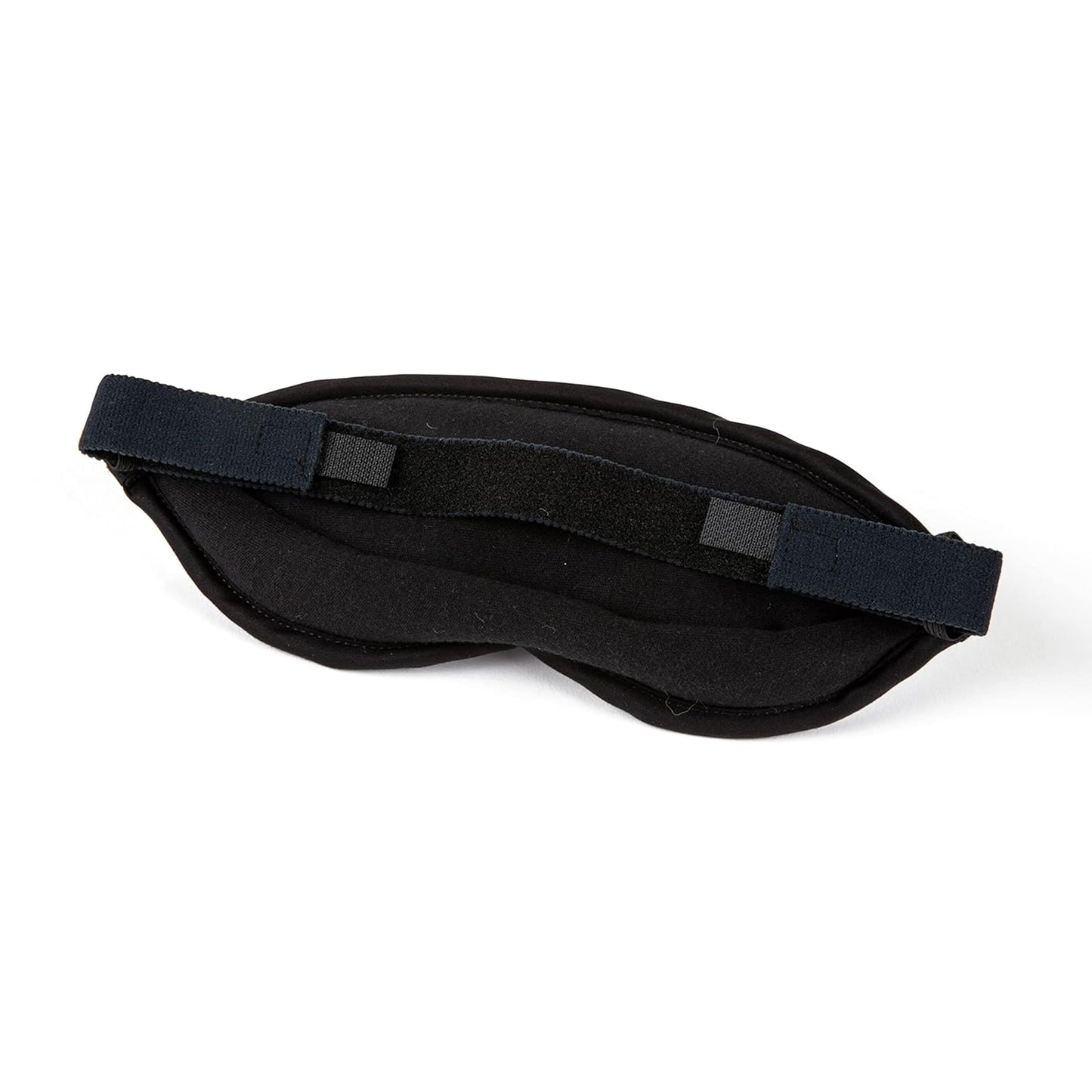 Dream Essentials Natura Organic Cotton Sleep Mask | Midnight Black | Eye Mask for Sleeping, Light Blocking Soft Sleep Eye Cover with Eco Wool Padding | Made in USA Travel Accessories