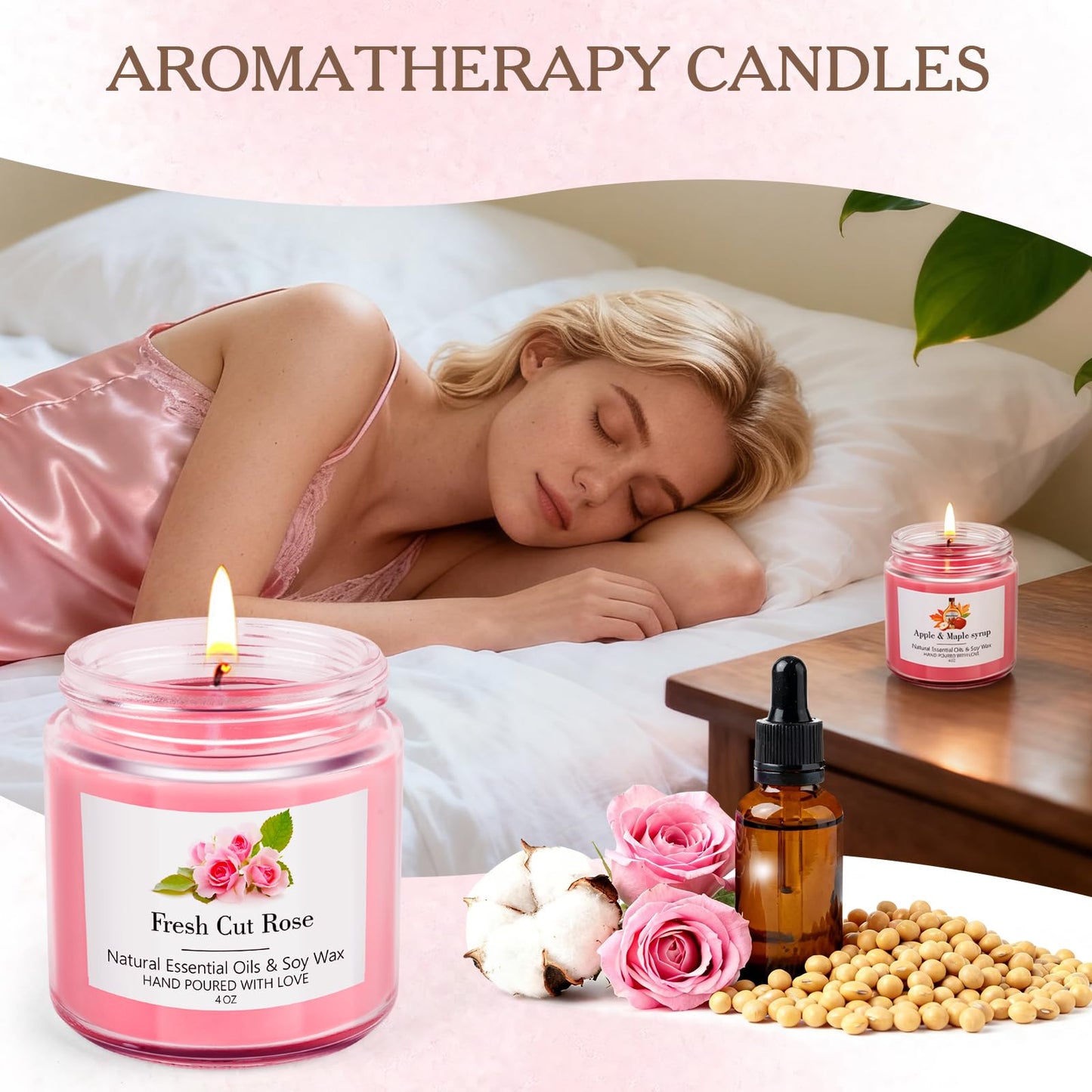 9 Pack Candles Gift for Women Aromatherapy Candles for Home Scented 36 oz 300 Hour Long Lasting Candles Gifts Set, Mothers Day Gifts, Birthday, Valentine, Christmas, Anniversary Holiday Home Decor