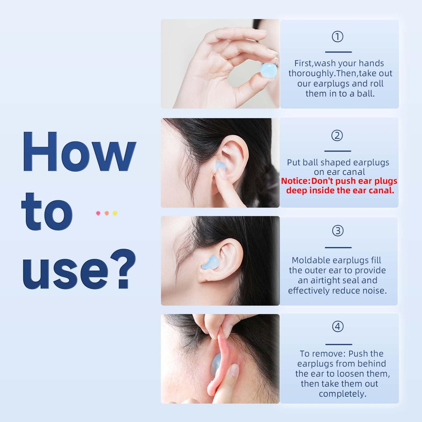 LYSIAN Soft Moldable Silicone Earplugs – 18 Pairs, SNR 27dB Noise Cancelling Ear Plugs for Sleep, Swim, Travel & Snore. Comfortable, Reusable
