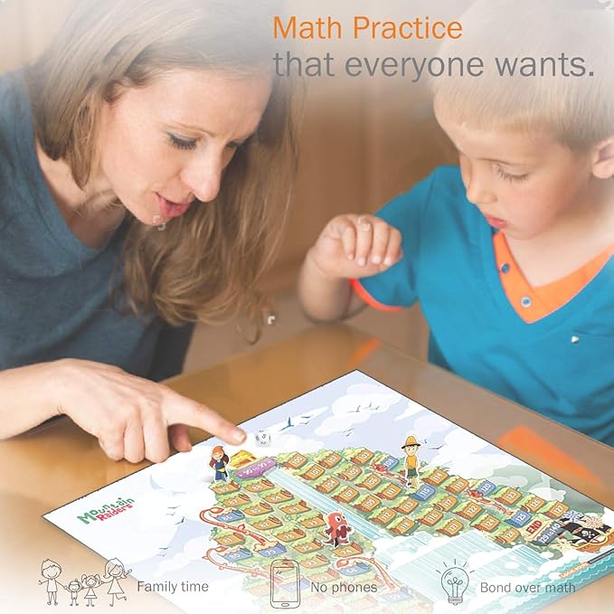 LogicRoots Best Gifts for 7 Year Old Boys and Girls | Addition and Multiplication Games Combo | Math Games for Second Grade and up