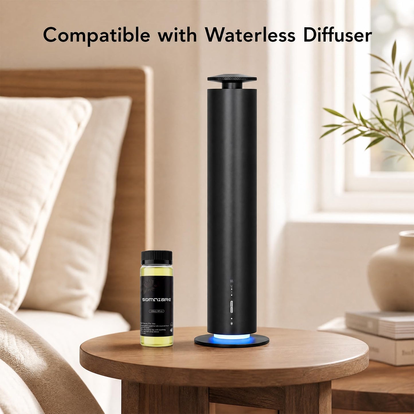 Essential Oils, Fragrance Diffuser Oil, Scent with White Tea, Lily of the Valley, Lemon for Home/Office/Hotel, Compatible with Waterless & Cold Air Diffusers