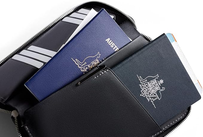 Bellroy Travel Folio – Second Edition - Black | Second Edition