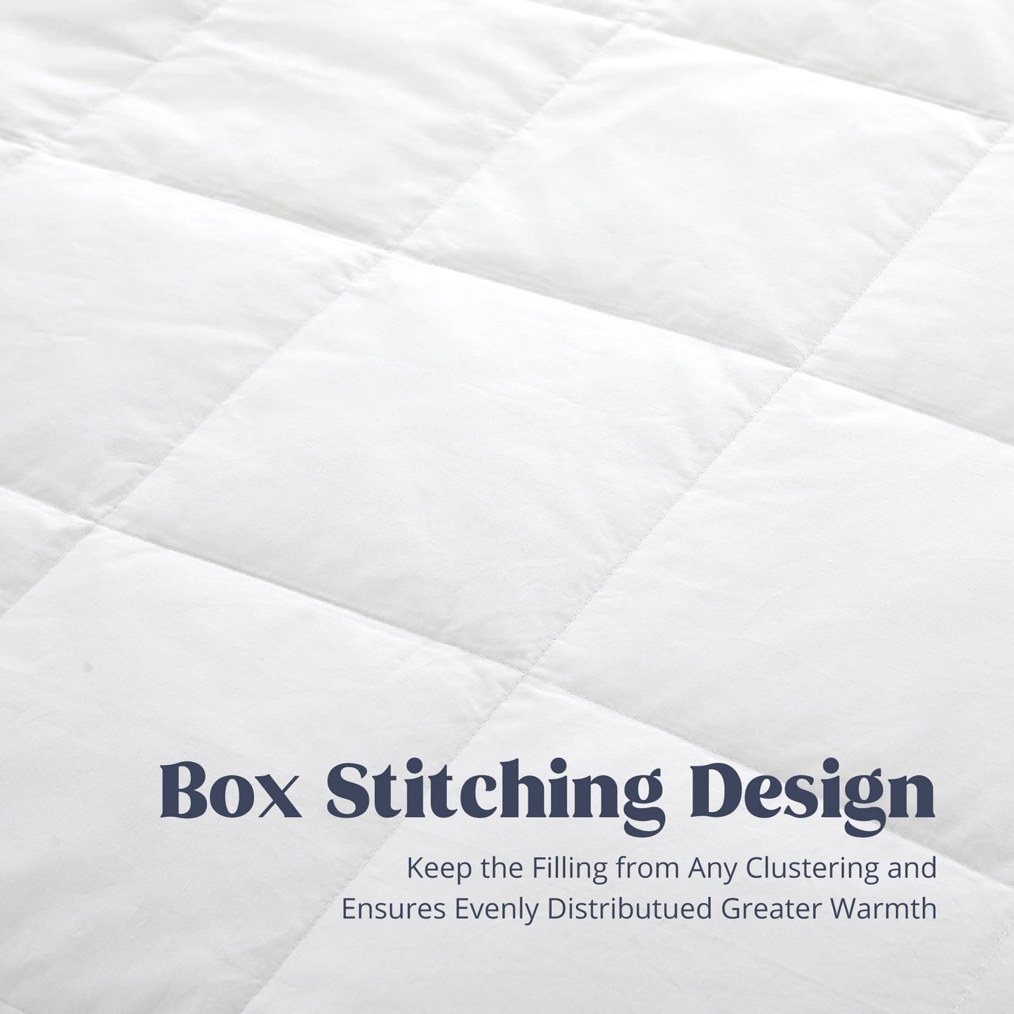 puredown® Blankets King Size - Soft Lightweight Down Blanket for Bed, Cozy Warm Luxury Bed Blanket with Satin Trim, White (108"X90")