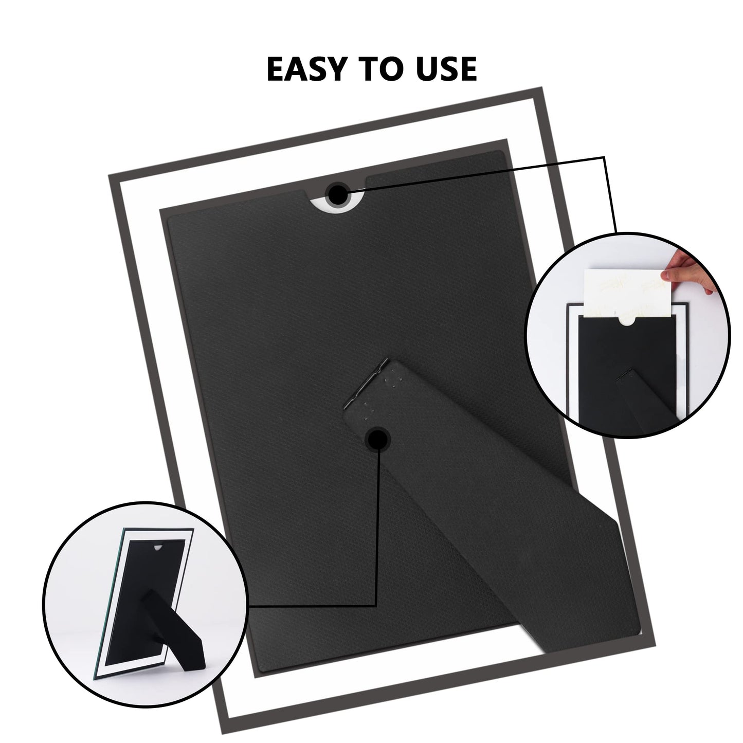 Vienrose 5x7 Picture Frame Set of 2, Clear Glass Photo Frames with Silver Edge, Horizontal or Vertical Display for Tabletop, Desk, Home, Office Decoration Fits 5x7 Photos Easy Photo Swap Gift Ready