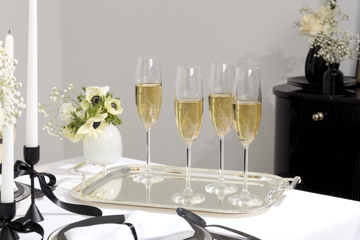 Reed And Barton 896102 Rectangle Silverplate Tray With Handles