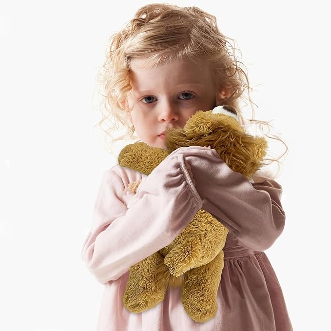 16" | 2 Pounds Yellow Lion Weighted Stuffed Animals,Sensory Comfort Plush Throw Pillow Toy,Kawaii Plushies Hugging Toy Gifts for Kids & Adults (Lion, 16 inch 2 Pounds)