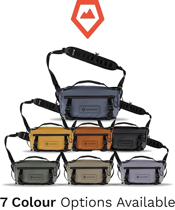WANDRD ROGUE V1 3L Sling: Compact Camera Sling and Crossbody Bag with Fast Access, 3-Way Carry– Lightweight Everyday Bag Great for Travel, Photography, and Daily Use (Aegean Blue)