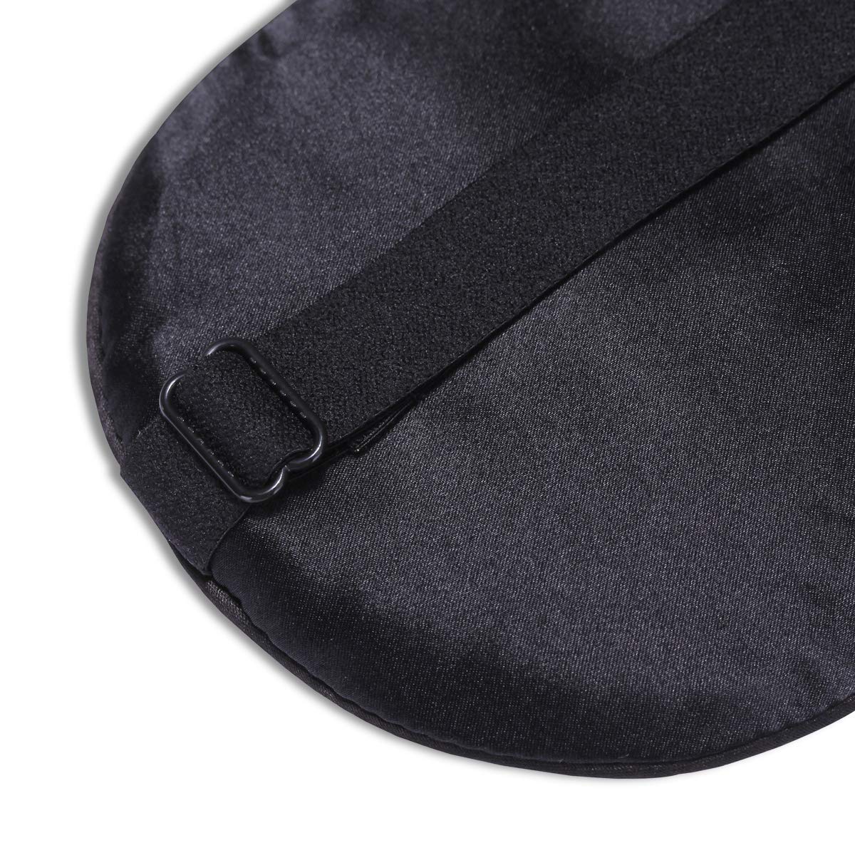 Alaska Bear Mulberry Silk Sleep Mask, Cool and Smooth (Original Black)