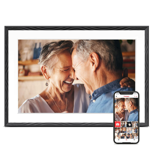 Frameo Digital Picture Frame, 10.1'' Frameo Digital Frame Wifi, 32GB, 1280*800 HD Touch Screen Digital Photo Frame, Wall Mountable, Auto-Rotate, Share Instantly, Wedding, Birthday Gifts for Women, Mom