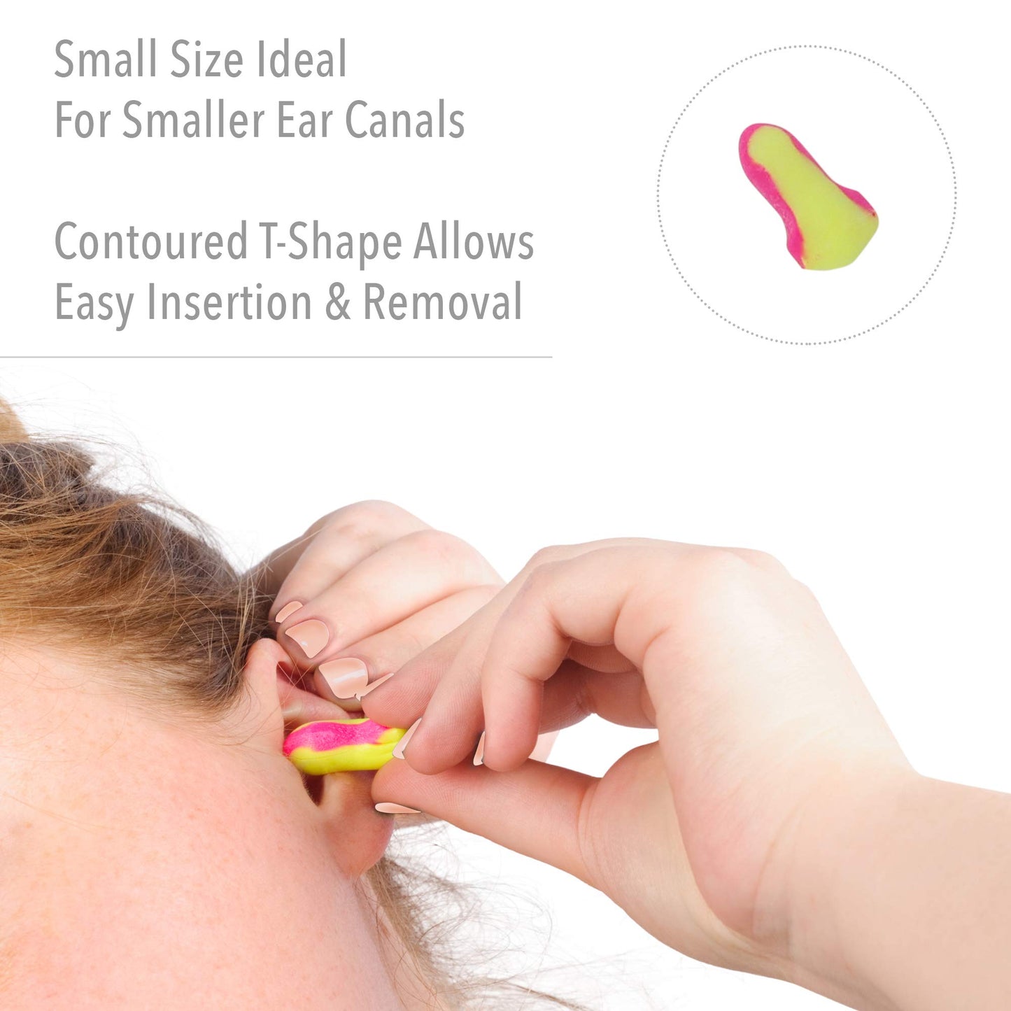 Howard Leight by Honeywell - R-01205 Laser Lite High Visibility Disposable Foam Earplugs, Yellow