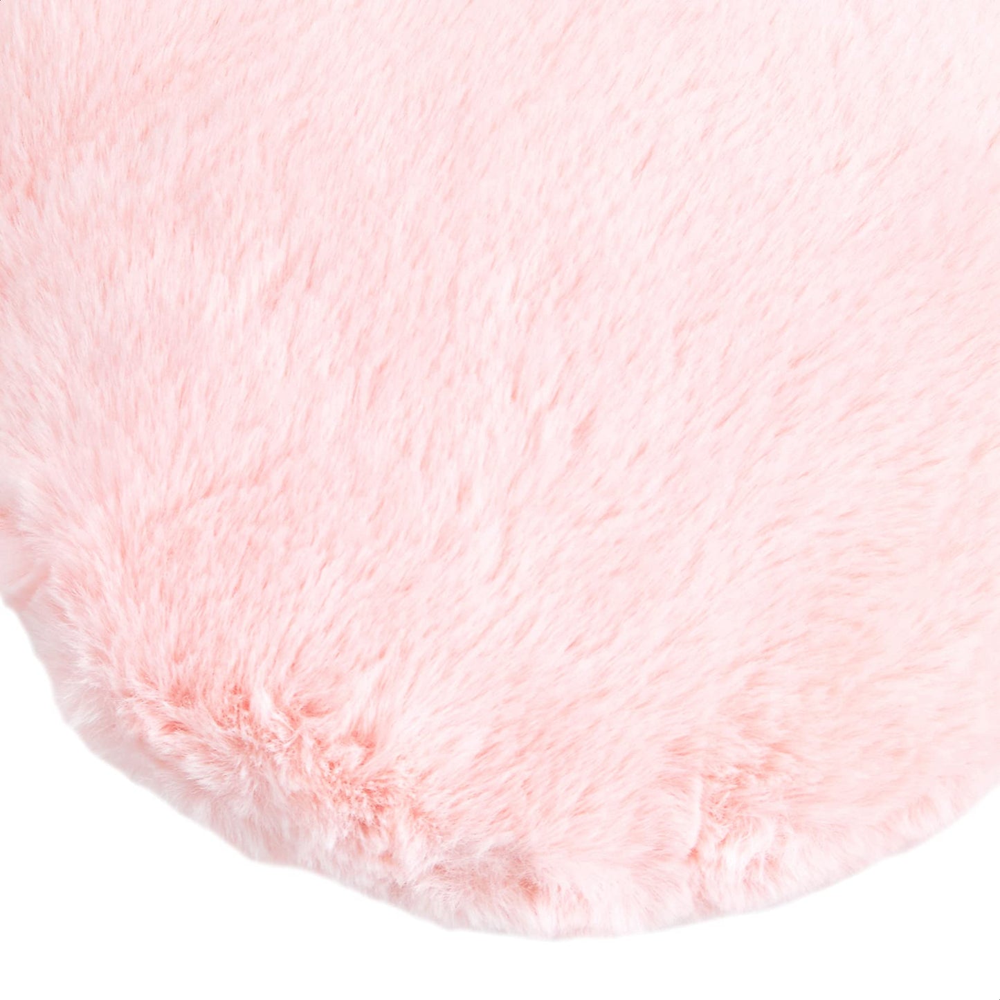 Amazon Basics Kids Pink Heart Decorative Pillow for Bedroom, Room Decor, 10.5 in x 4 in