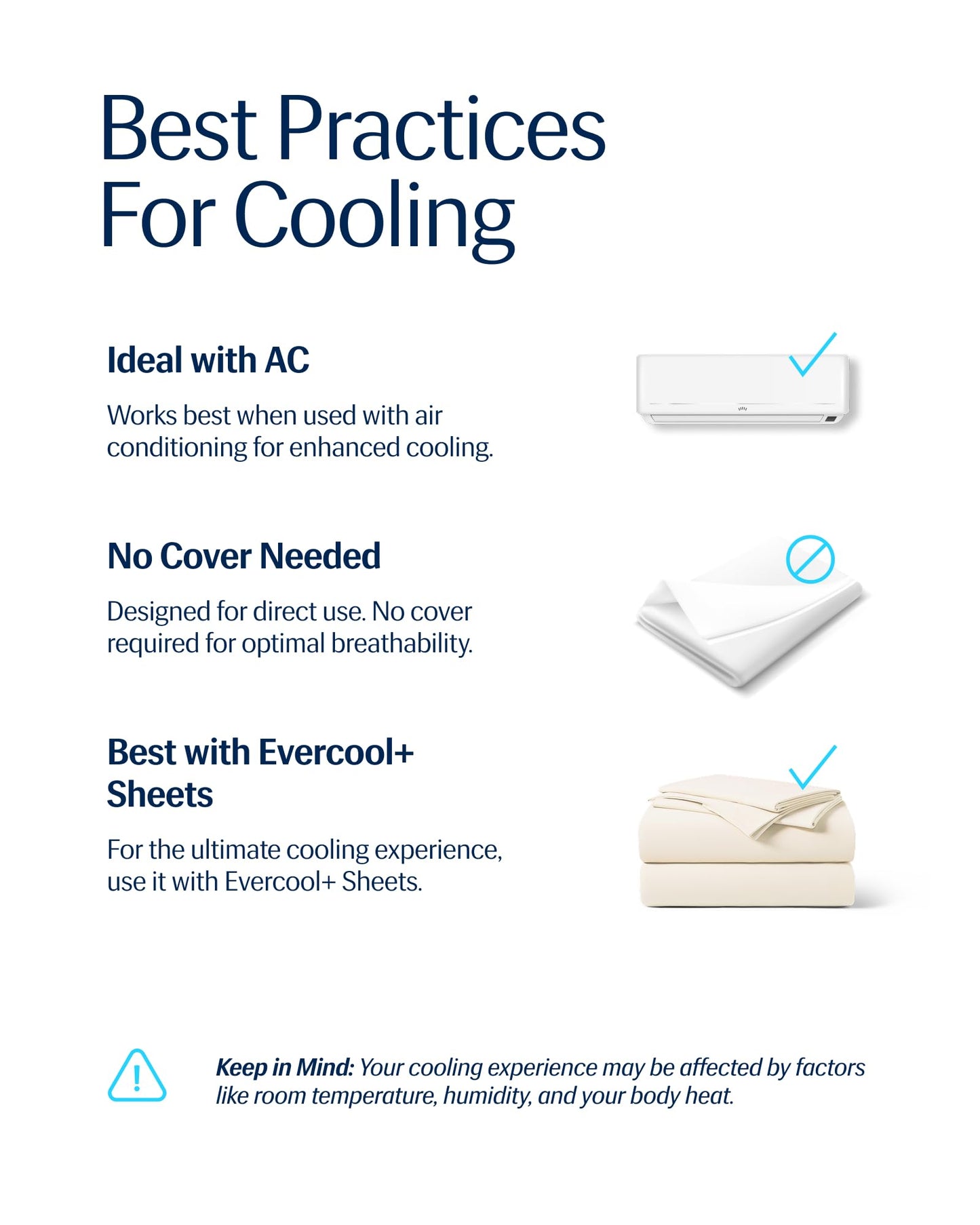 REST® Evercool® Cooling Comforter, King/Cali King, Blanket for Hot Sleepers, All Season Bedding to Keep Cool for Night Sweats, Breathable Lightweight Blanket, 106x90 Inches, Snow Ivory