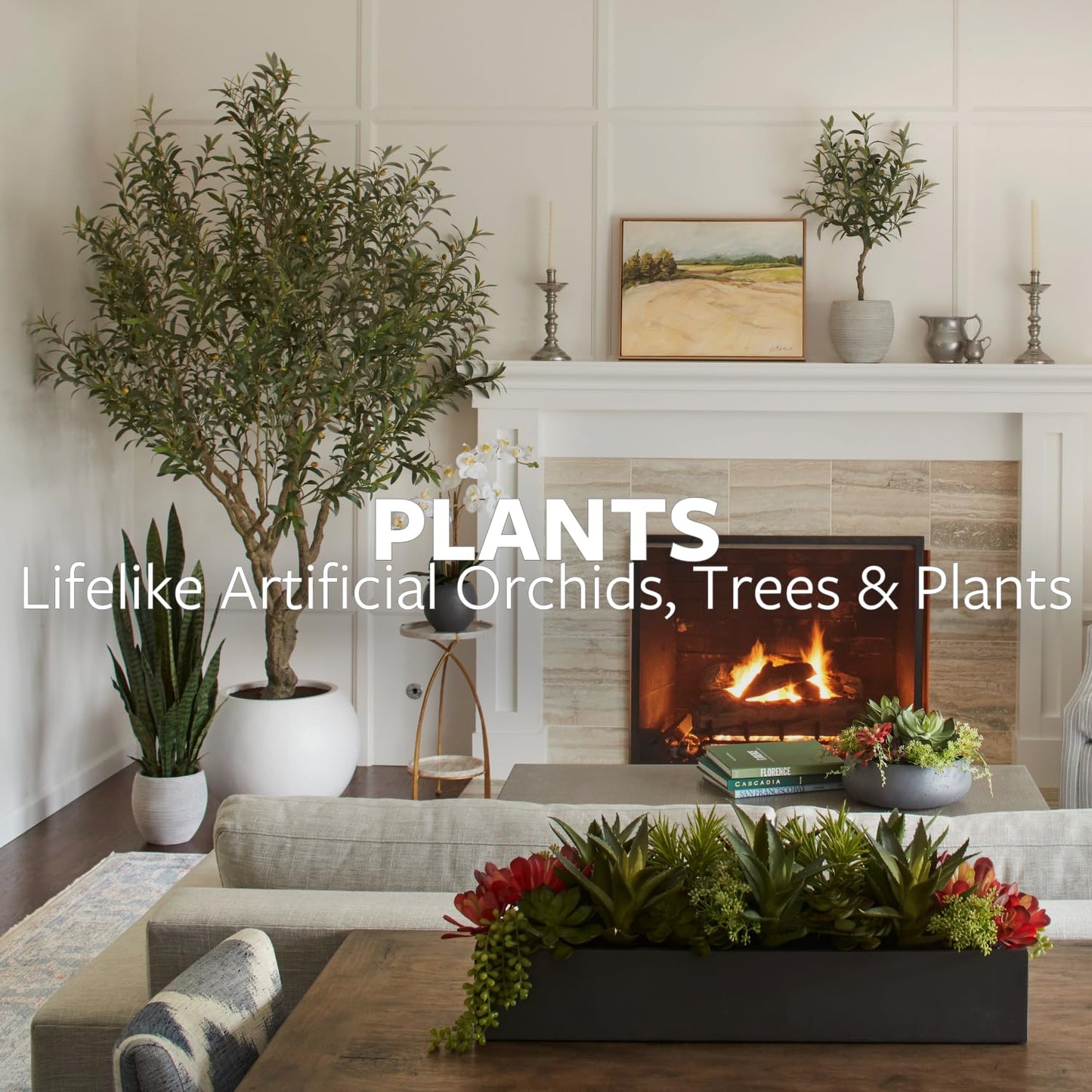 CG Hunter Faux Snake Plant, Premium Artificial Indoor Plant Stands 30” Tall and Enhances Interior Design, Lifelike-Leaves Create Realistic Natural Appearance, Black Planter Pot Included