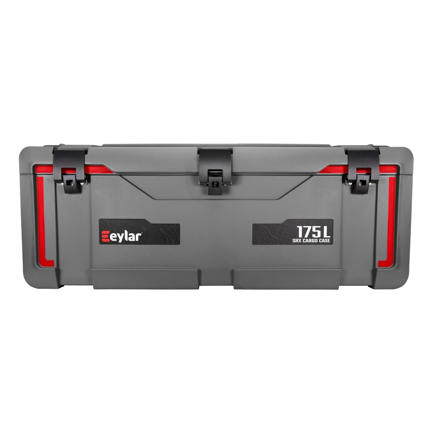 SRX-175 Overlanding Cargo Case – 175L Waterproof Storage Box for Camping, Off-Road & Truck Bed Gear – Heavy-Duty Lockable Storage with Gas Strut Lid, Stackable Design & Interior Organizer Tray (Gray)