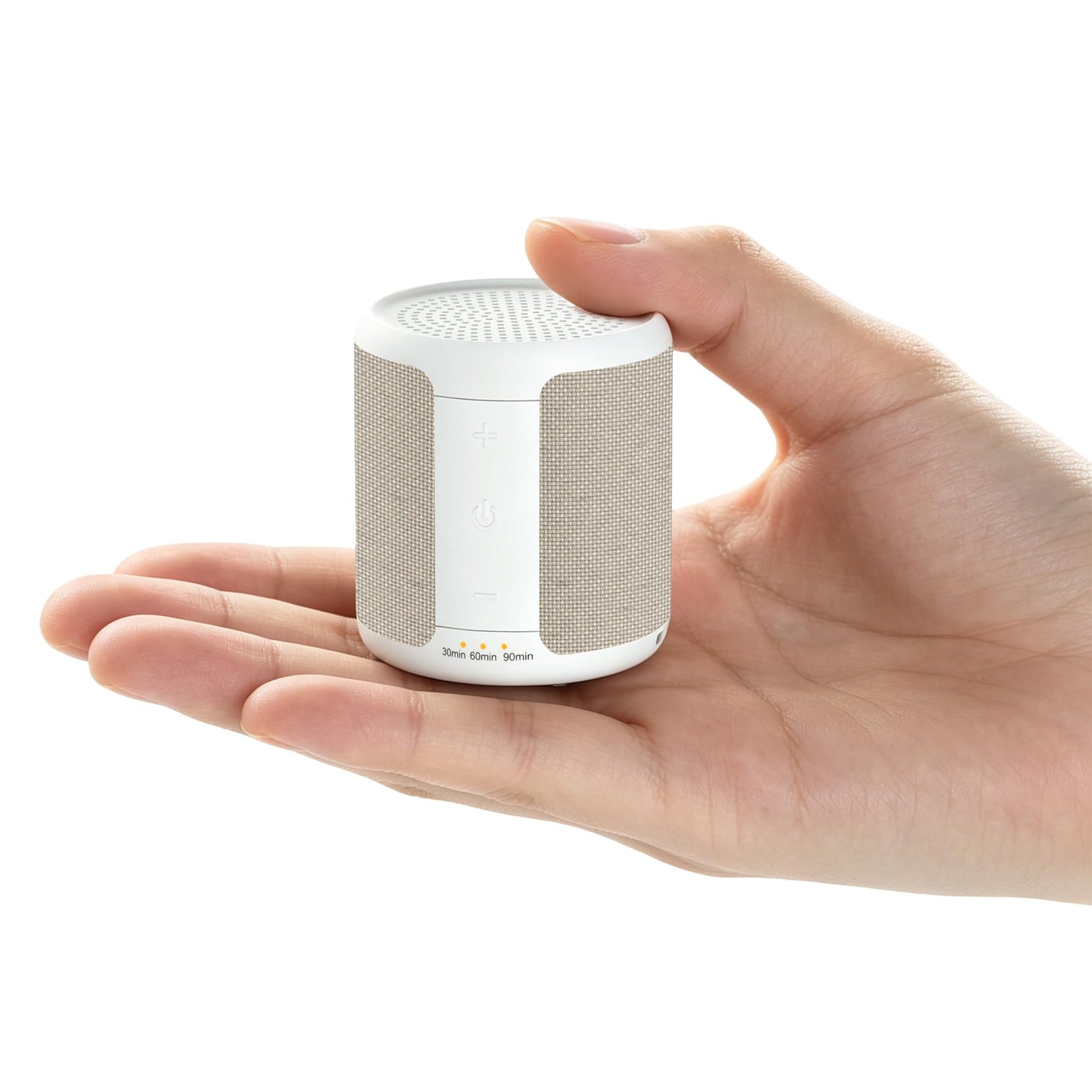 Mee 2ou Portable Sound Machine for Baby, Kids & Adults, 30 Soothing Sounds, 32 Volume Levels, 3 Timers, Rechargeable Mini White Noise Sleep Sound Machine for Travel Camping Home Office Nursery
