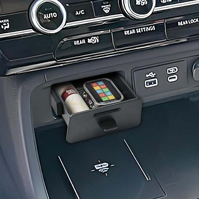 RUNROAD Dashboard Storage Organizer Tray Compatible with 2026 Honda Passport Accessories, Center Console Organizer For 2026 Passport Armrest Storage Tray