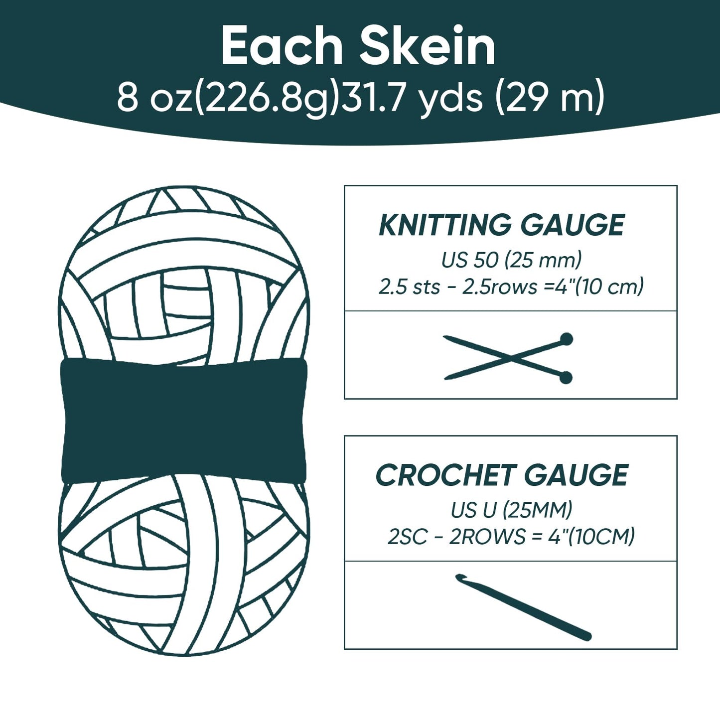 8 Packs Jumbo Chunky Chenille Yarn - 1820g(64oz) 254 Yards (761ft) Bulky Yarn - Chunky Yarn for Hand Knitting Blanket,Cushions, Pet Bed - Soft and Durable(Dark Green)