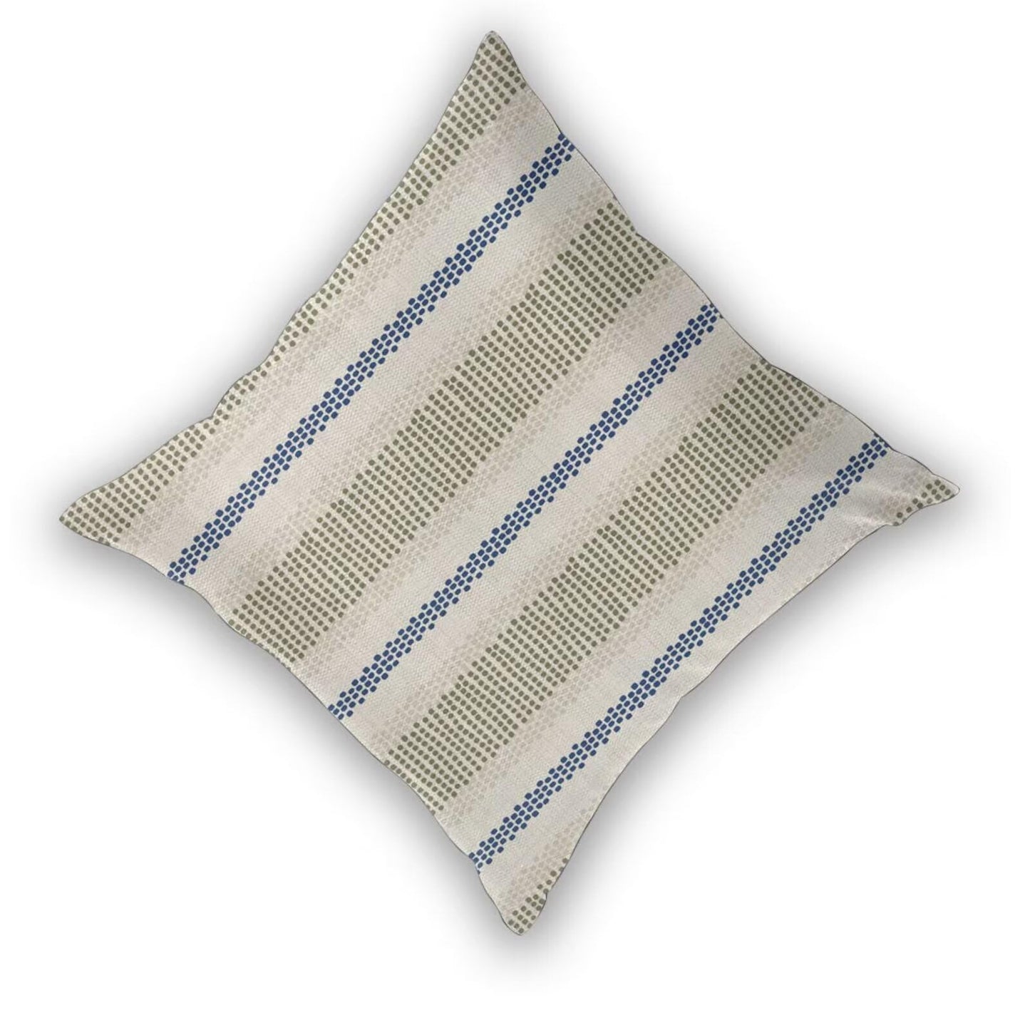 Sunshineyan Sage Green Blue Pillow Covers 18 x 18 Inch Set of 2 Boho Polka Dot Striped Decorative Outdoor Throw Pillow Covers Linen Farmhouse Modern Pillowcase for Home Sofa Couch Decor