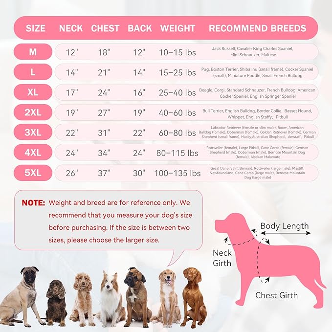 Dog Sweaters,Dog Hoodie,Cozy Fleece Interior Sweatshirt with Hood & Pocket,Leash Hole,Pet Clothes Sweater for Small,Medium,and Large Dogs,Pink&M