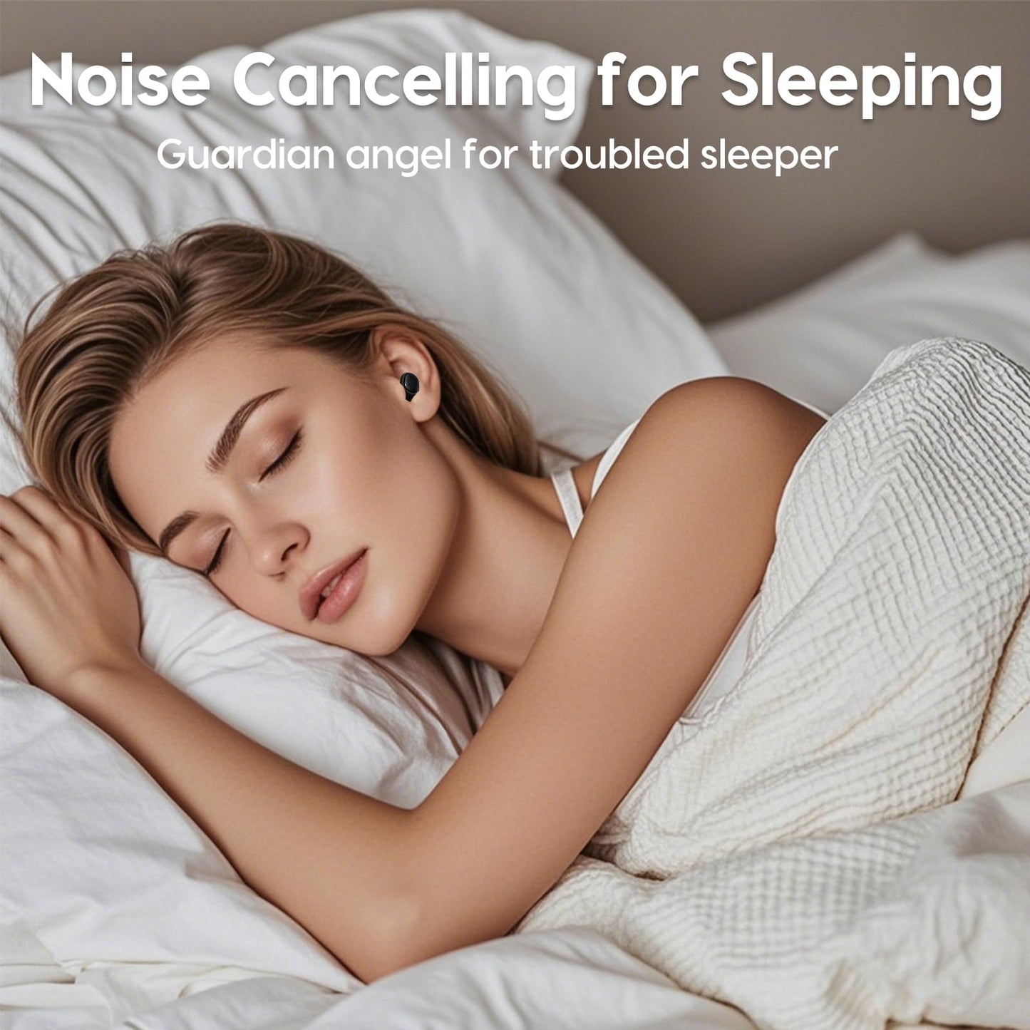 Ear Plugs for Sleeping-45dB Noise Cancelling Silicone Earplugs Side Sleeper