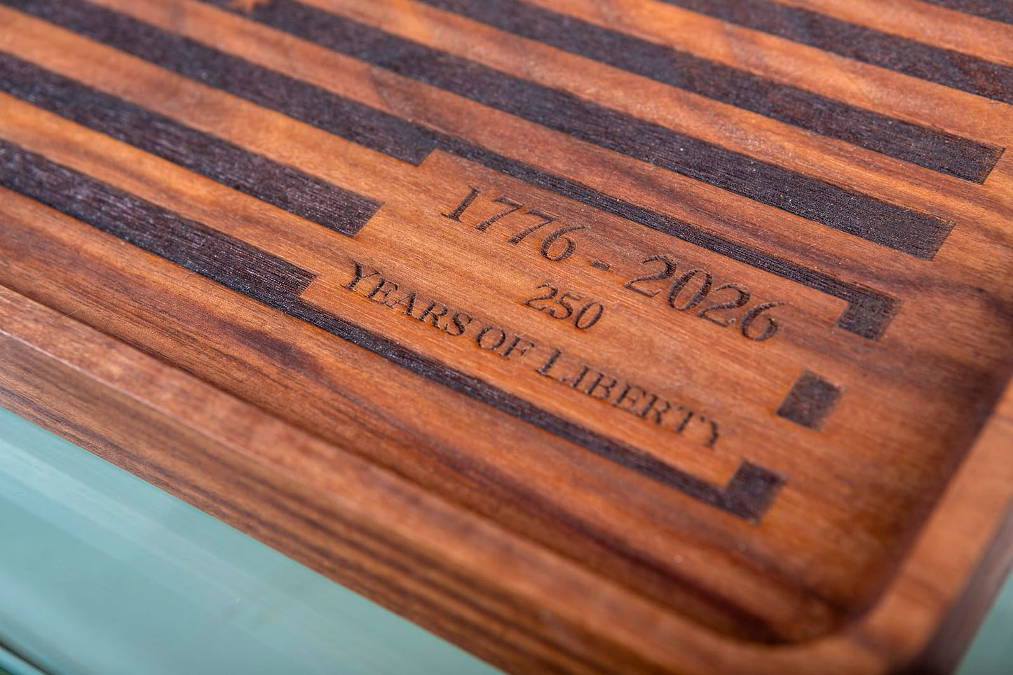 HOUNDSBAY Freedom Tray - Solid Walnut Valet Tray, Limited Edition 1/250