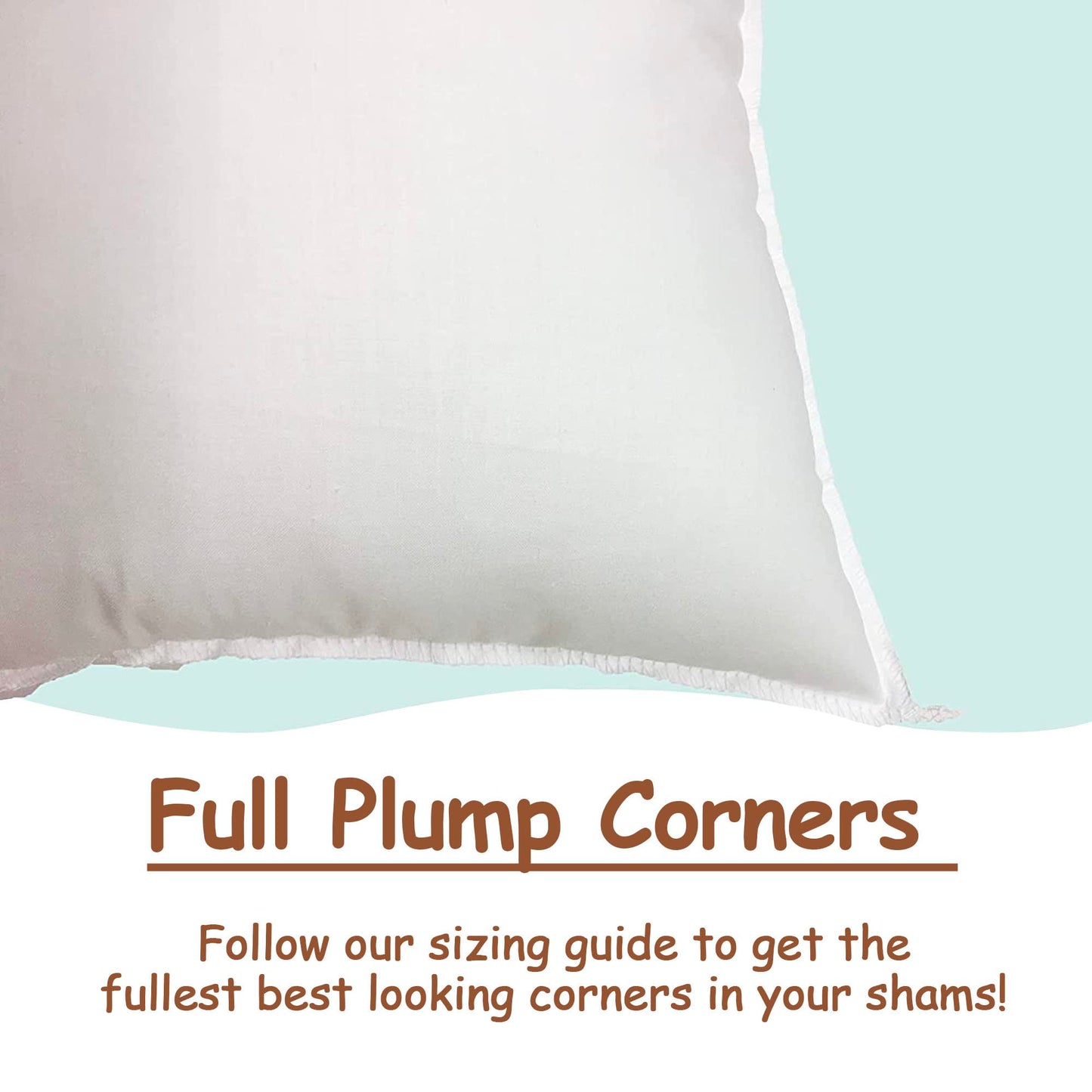 Pillowflex Synthetic Down Pillow Insert - 22x28 Down Alternative Pillow, Ultra Soft Oversized Standard Bed Sleeping Pillow, Large Rectangle Sham - 1 Decorative Pillow Form
