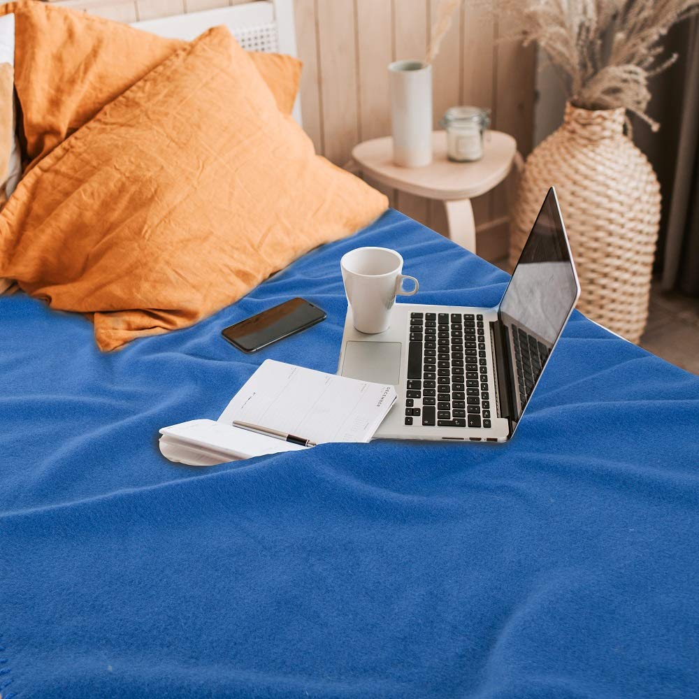 Special SG Glory Fleece Blanket Bulk Pack of 6 Cozy Fleece Throw Blankets 50x60 Warm Soft Lightweight Breathable Pet-Friendly for Deco Bed Sofa Kids Wedding Gifts Camping (Assorted)