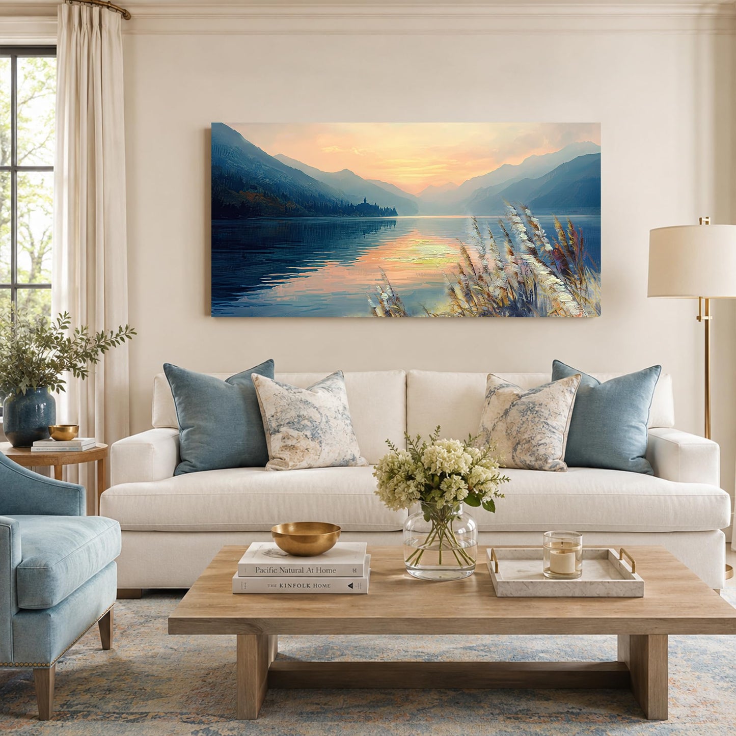 Anolyfi Canvas Wall Art for Living Room Wall Decor for Bedroom 40"x20"