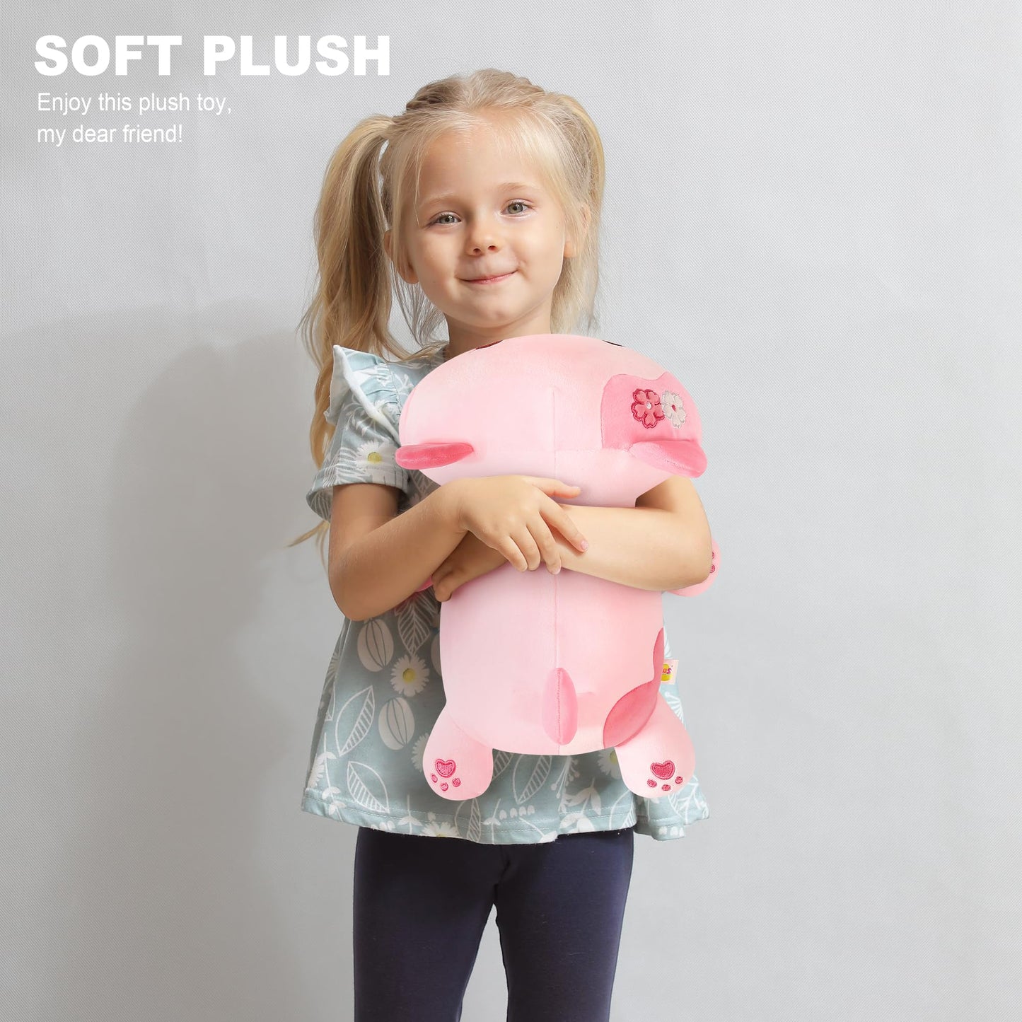 Onsoyours Original Sakura Cat Plush Cute 13 inch Kitten Stuffed Animal Soft Pillow Pink Kawaii Kitty Plush Toy Gift for Kids & Adults (Sakura Cat, 13")