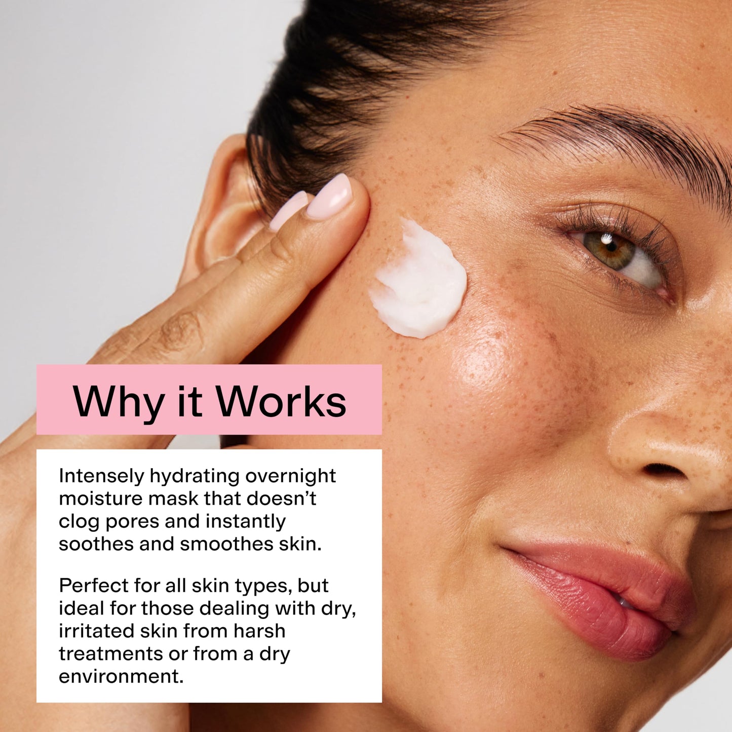 CLEARSTEM HYDRABERRY Hydrating Face Mask for Women - Night Mask for Sleeping for Women with Ceramides, Arnica & Magnesium PCA - Overnight Mask for Evening Hydration to Nourish & Protect Skin Barrier