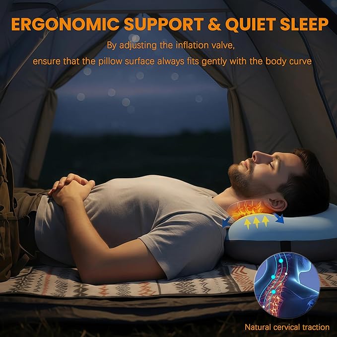 Inflatable Neck Pillow for Beach Travel Camping Picnic Outdoor Small Compact Towel Blanket Clip 2 4 6 Quick Dry Oversized xl Extra Large Cloud Turkish Cotton Microfiber Bulk Mat Sand Free Waterproof