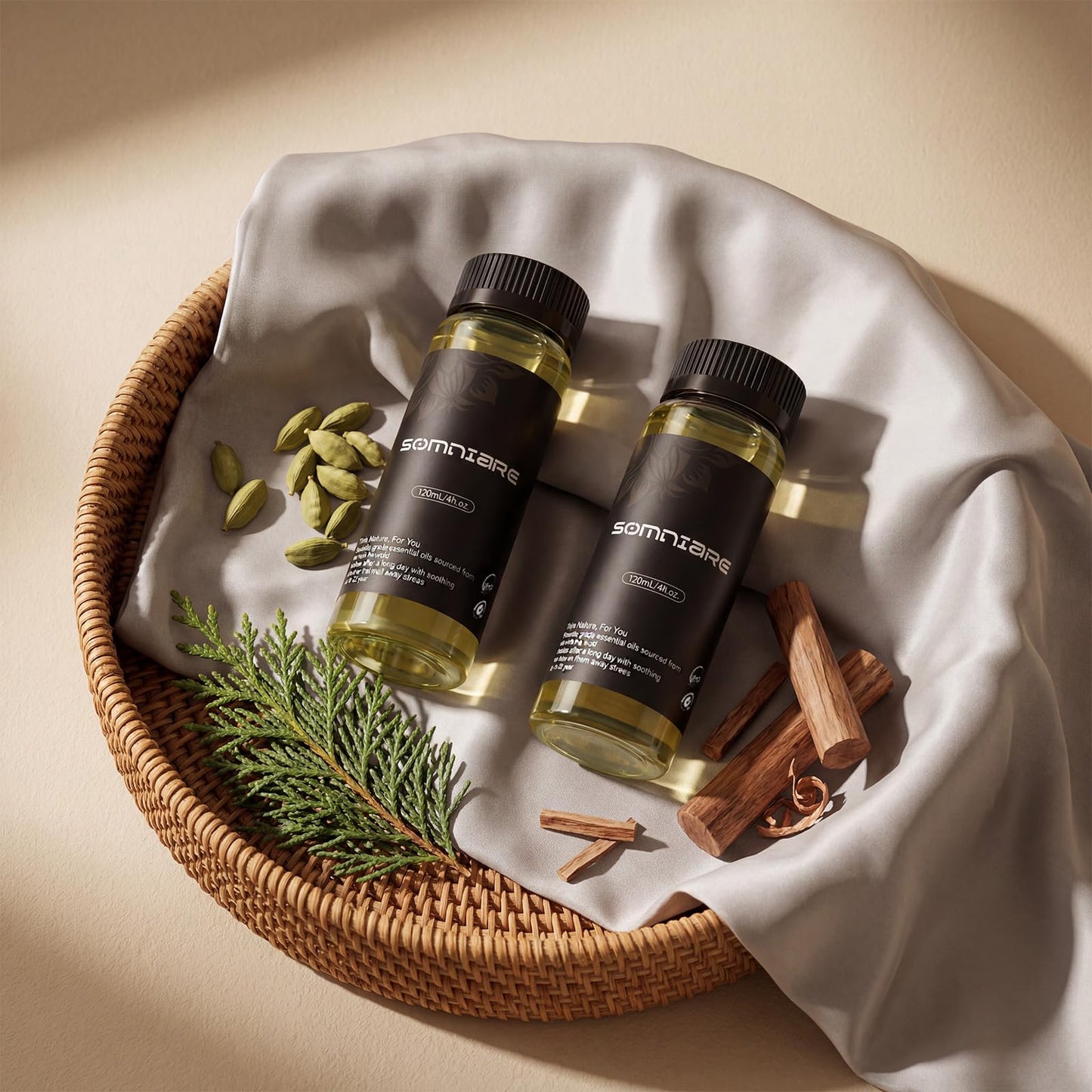 Essential Oils, Fragrance Diffuser Oil, Scent with White Tea, Lily of the Valley, Lemon for Home/Office/Hotel, Compatible with Waterless & Cold Air Diffusers