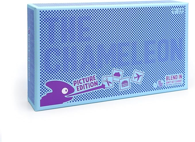 Big Potato The Chameleon Picture Edition - A Fun Family Board Game with a Twist on The Classic Chameleon Game. Suitable for Ages 8 and Up