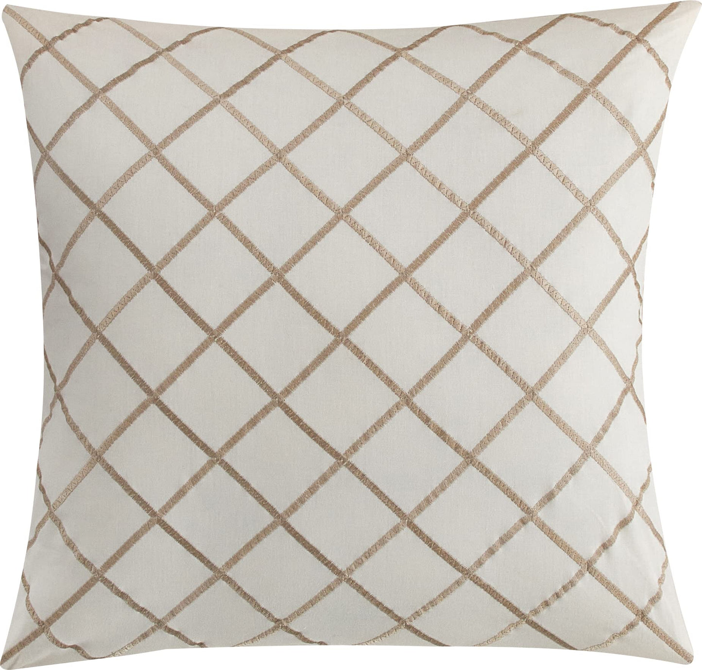 Stratford Park Cotton 6 Piece Comforter Sets, Beige, Queen Size Bed, Comfortable & Soft, All Season Bedding Set