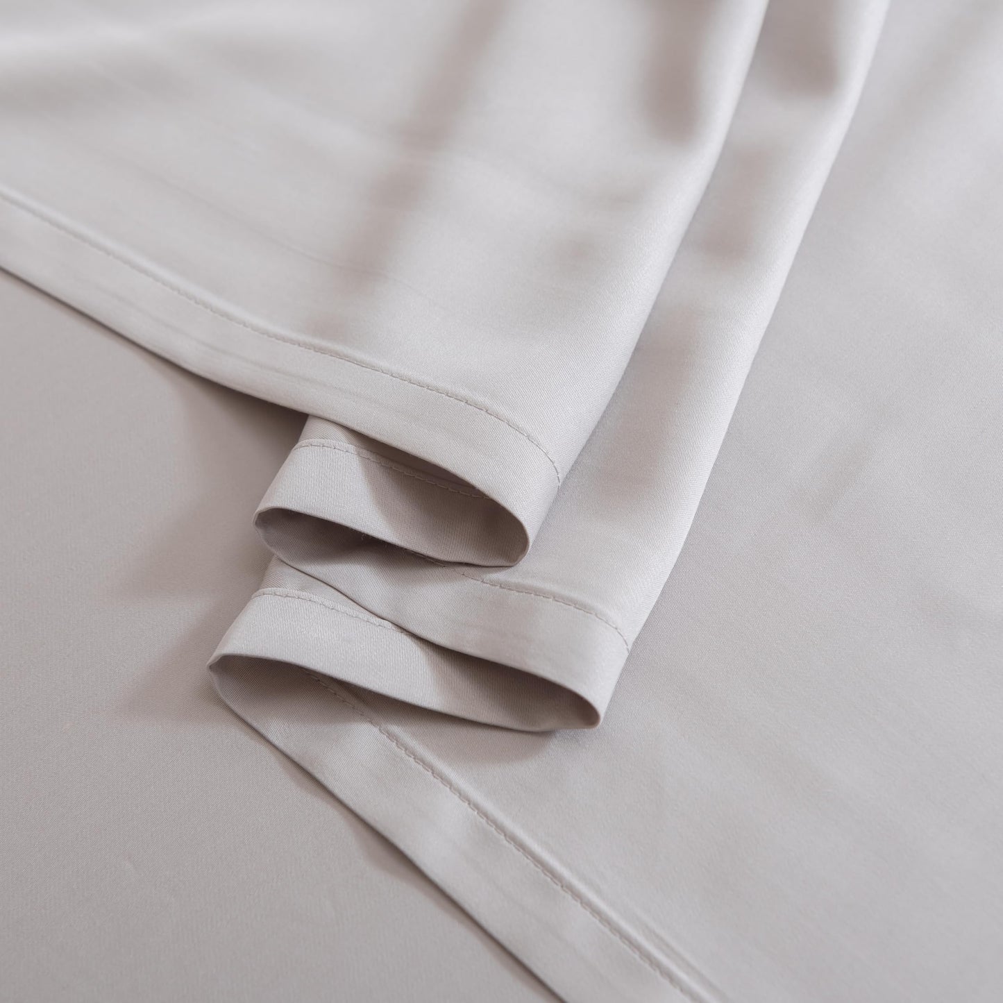 Softr King Gray Bed Sheet Set, Viscose from Bamboo, Ultra Soft, 16in