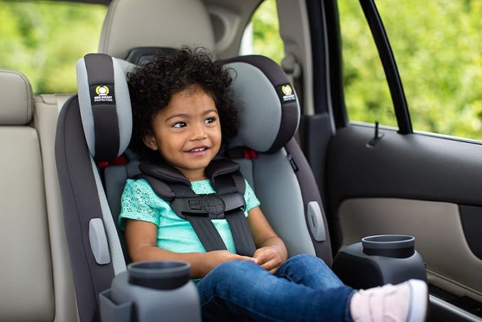 Safety 1st Grow and Go Comfort Cool All-in-One Convertible Car Seat, Rear-Facing 5-50 lbs, Forward-Facing 22-65 lbs, and Belt-Positioning Booster 40-100 lbs, Pebble Path