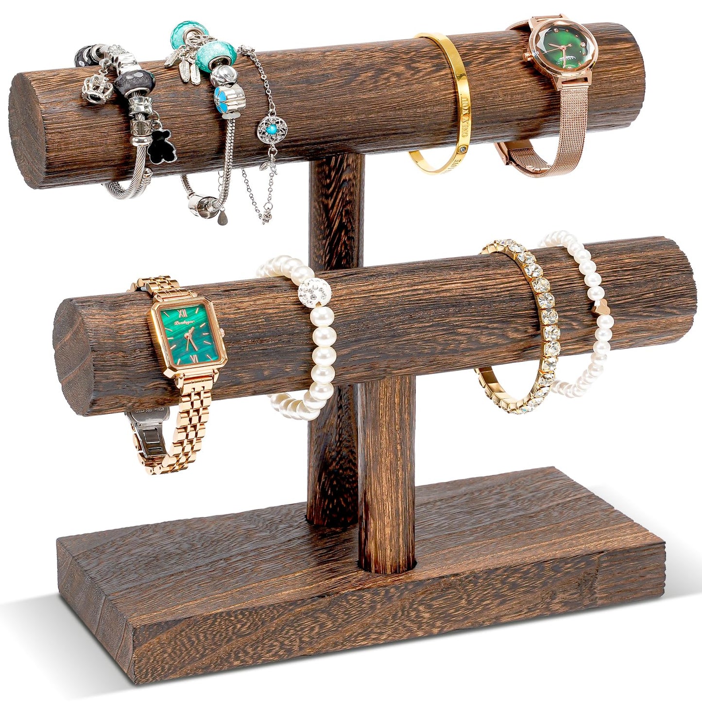 ProCase Jewelry Organizer Stand Bundle with Bracelet Holder