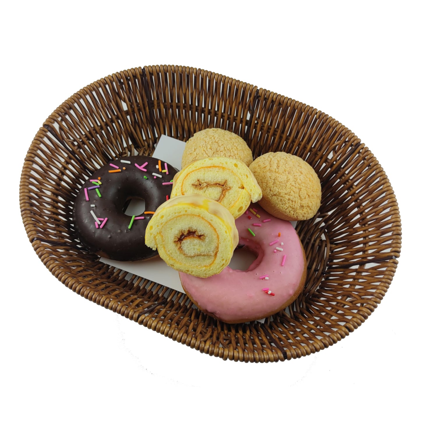 Wicker Bread Basket,Handwoven Storage Basket for Fruit Basket Vegetables Cosmetics in Home Restaurant & Bakery (Oval 1Pack)