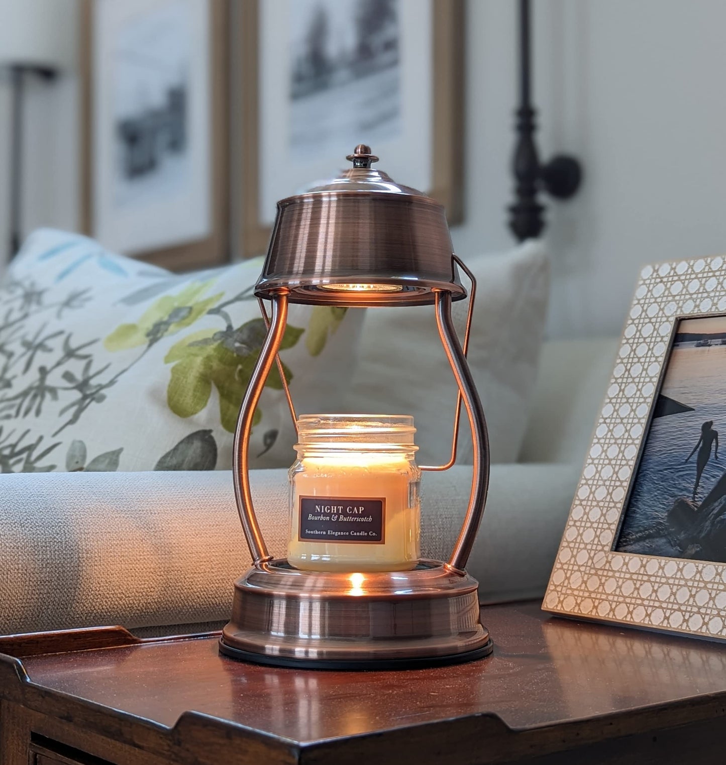 Our Copper Candle Warmer Lamp for Top-Down Scented Jar Candle Melting Will Compliment Your Home Decor. Add to Your Room Decor Aesthetic, Bedroom Decor, Living Room Decor. Gifts for Mom & Friends.