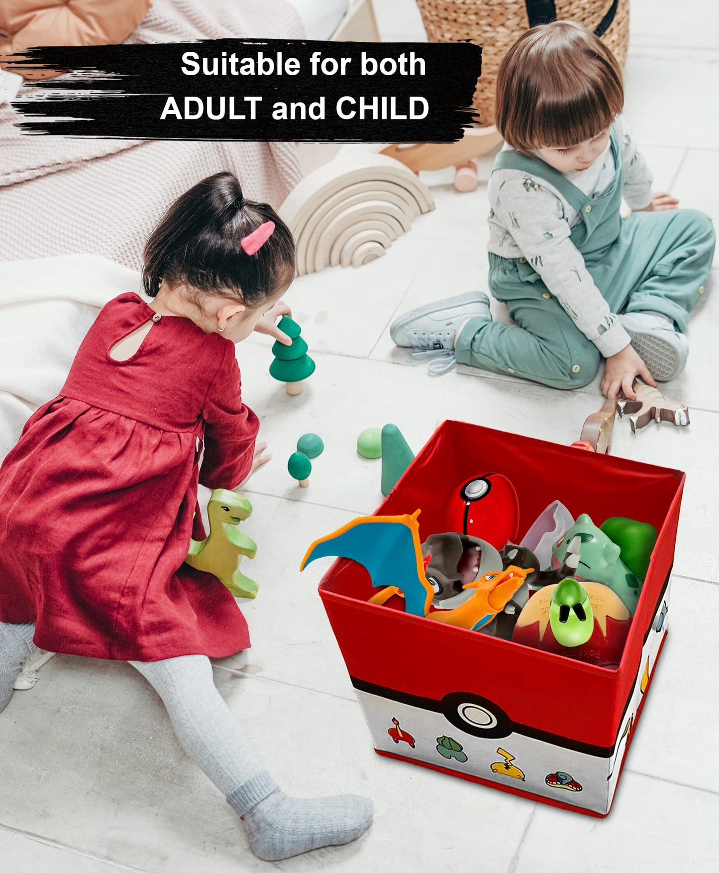 Generic Anime Gaming 14' Cartoon Storage Box Perfect for Gaming, Parties, Birthdays - Large