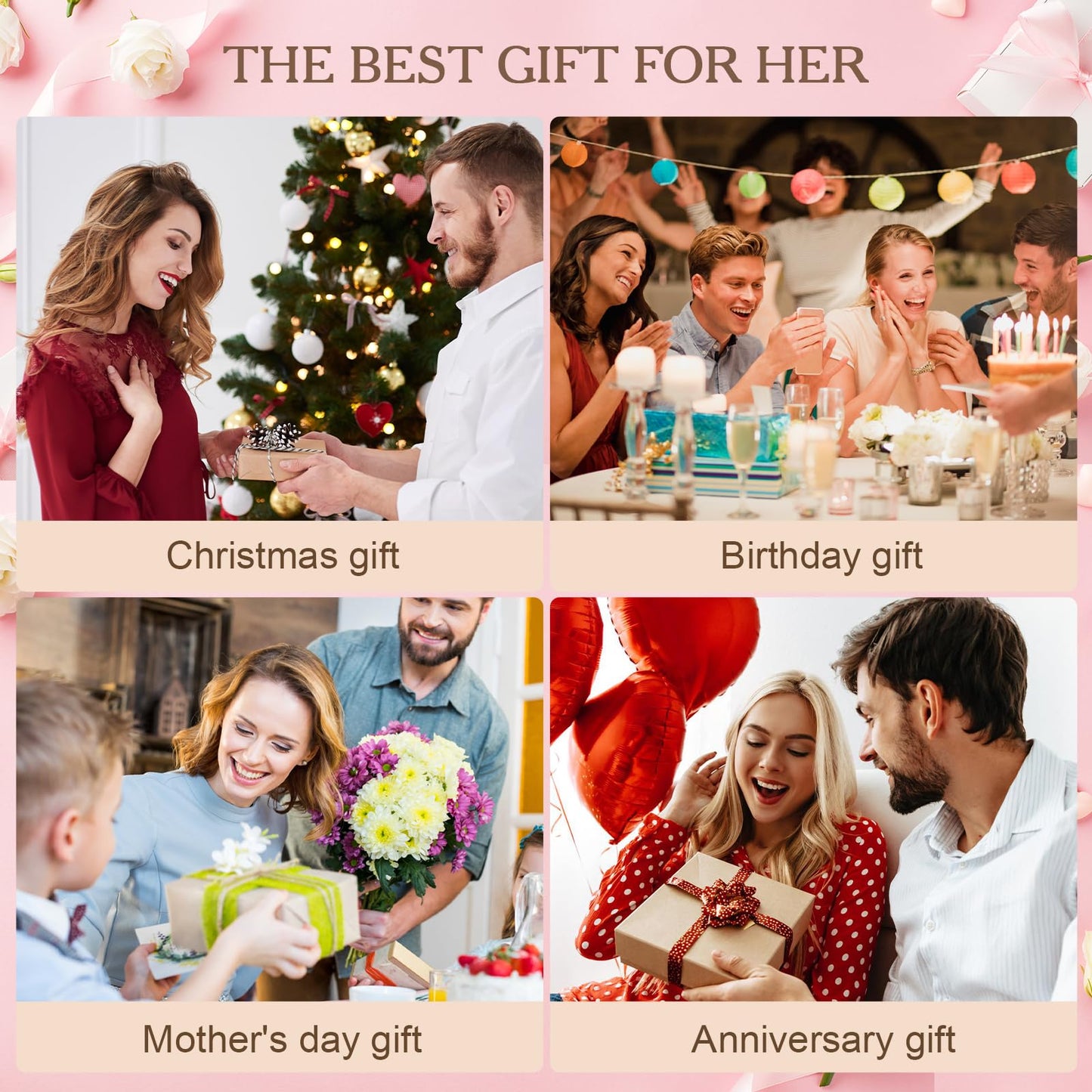 9 Pack Candles Gift for Women Aromatherapy Candles for Home Scented 36 oz 300 Hour Long Lasting Candles Gifts Set, Mothers Day Gifts, Birthday, Valentine, Christmas, Anniversary Holiday Home Decor