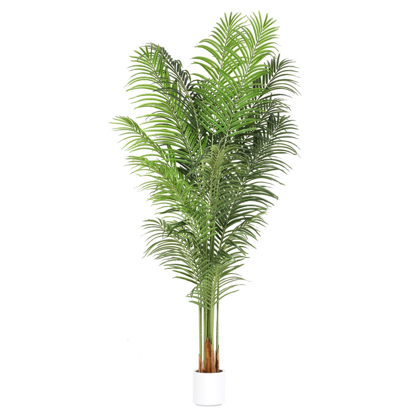 ProDeco Artificial Palm Tree 7.2Ft Tall Fake Potted Plant Faux Silk Green Floor Decorative Large Artificial Plants Indoor for Office Home Living Room Outdoor Decor