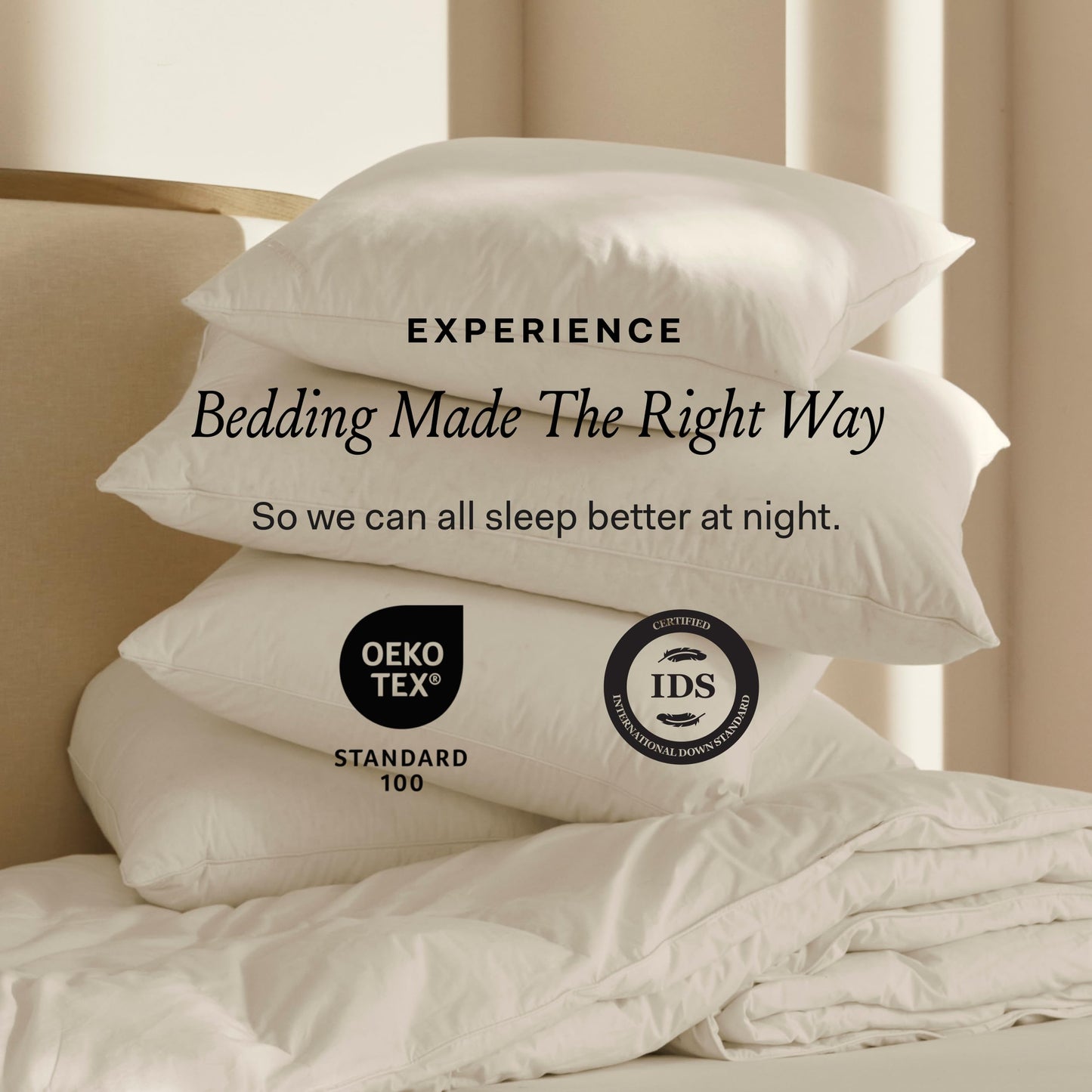 BOLL & BRANCH Down Chamber Pillow - Firm, Standard - Naturally Cooling Shell - Premium Comfort, Superior Support - Cruelty-Free IDS Certified Down